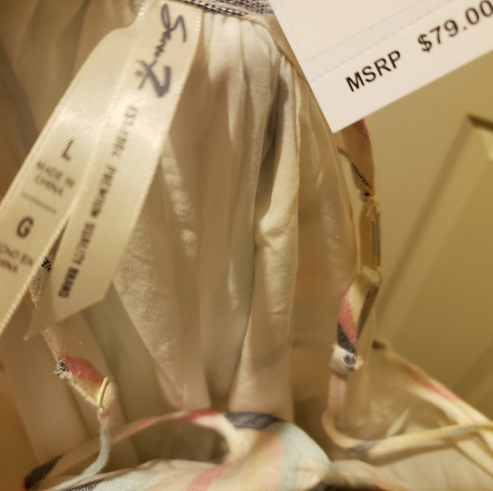 Seven 7 Jean Maxi Dress Large - Picture 4 of 4